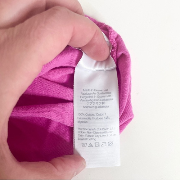 Crewcuts J.Crew 8 Girls Pink Tee Embroidered Minnie Mouse Lilly Pulitzer - Picture 7 of 10